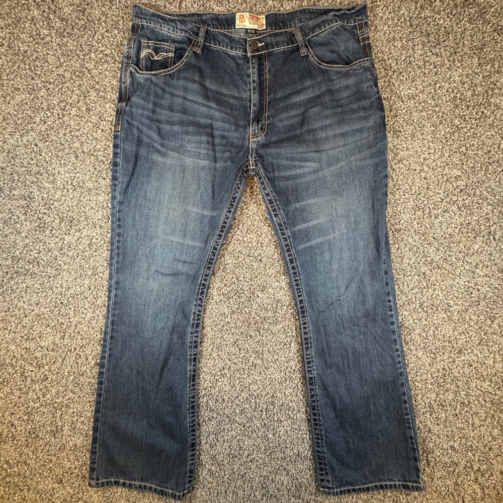 Bocomal FR Workwear Jeans Mens 42x32 Blue Flame Resistant NFPA 2112 CAT 2 Denim